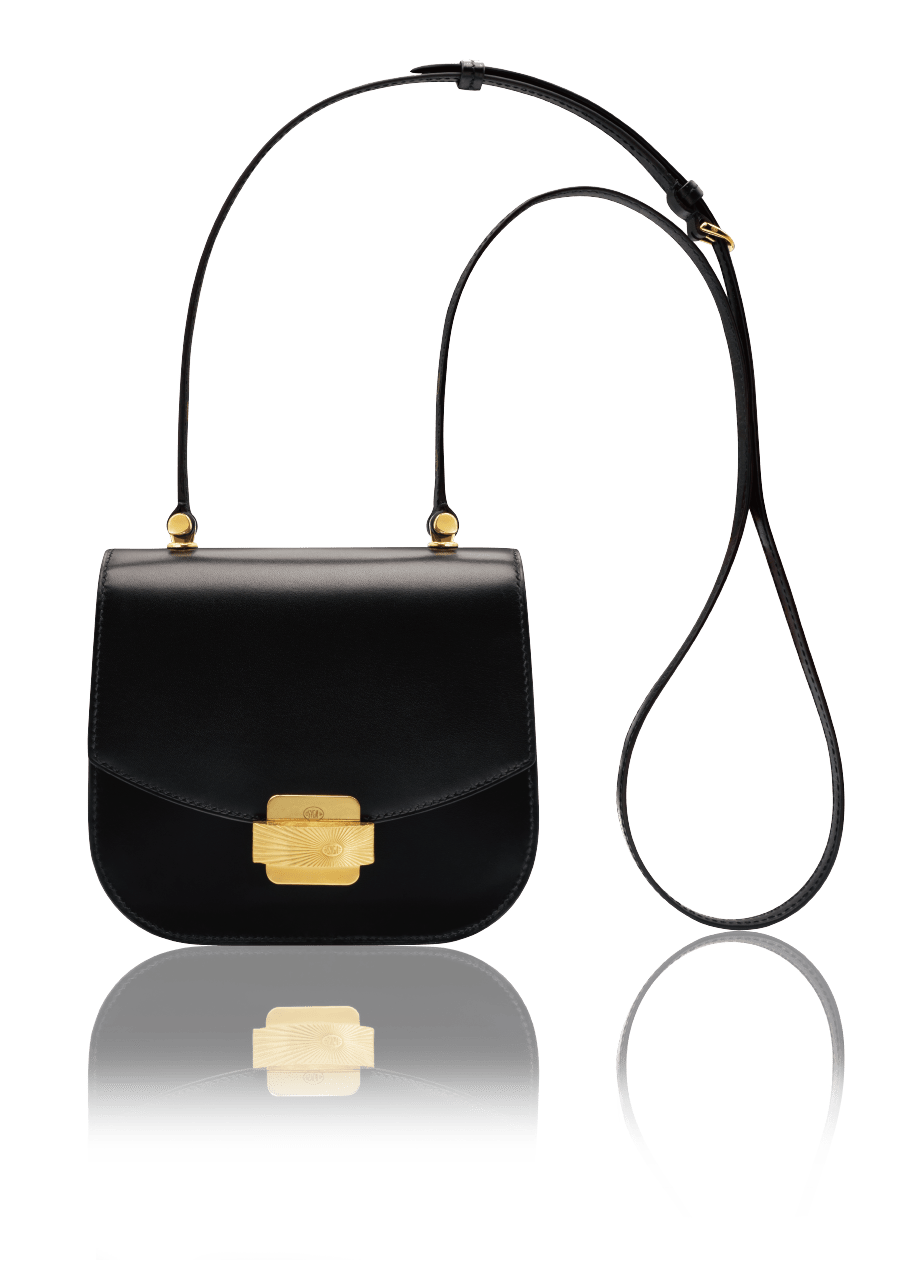 APHRODITE 168 Gold Box Calf with Long Strap