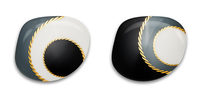 Artist Series - Sixty-six Yellow Gold Onyx G03